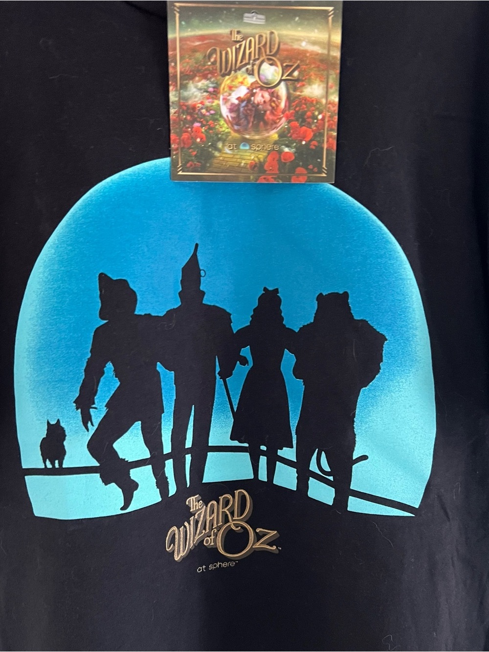 The Wizard of Oz (Sphere) Silhouette Kids Tee - Black & Blue - Picture 2 of 5